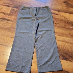 Gray Wide-Leg Trousers Size 16 Dress Pants